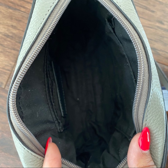 BNWT Rebecca Minkoff Taupe Leather Mini Bag - Picture 2 of 6